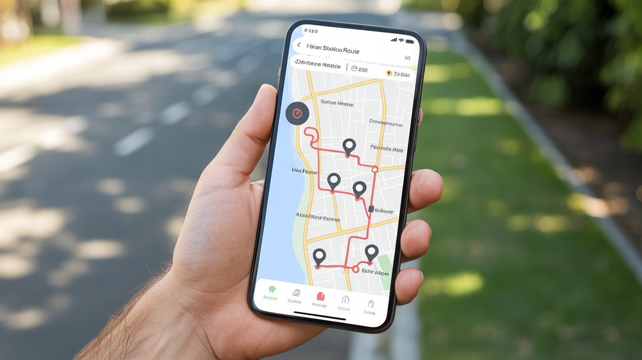 Follow on Map